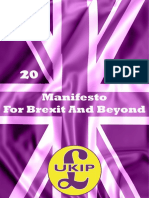 UKIP 2019 Manifesto