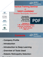 Internship Presentation On Deep Learning