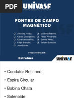 Apresentação - Fontes de Campo Magnético