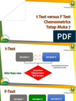 T Test Vs F Test