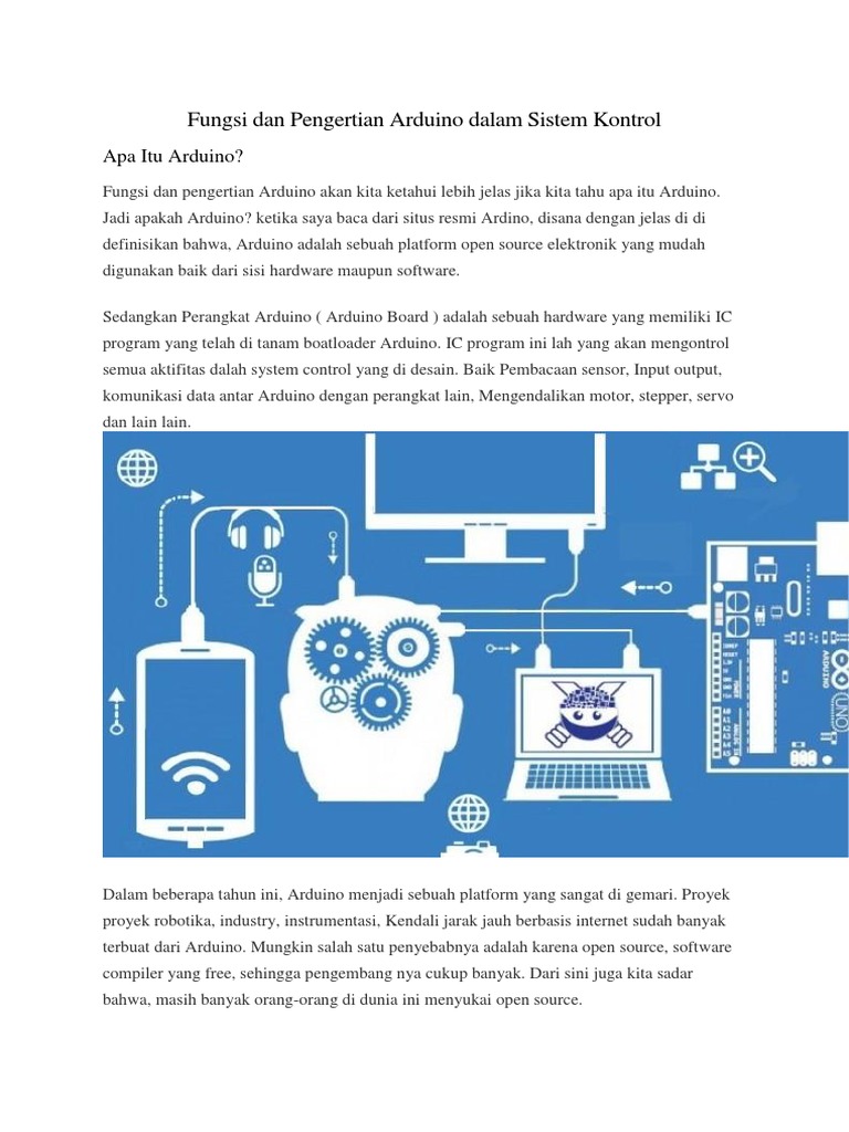 Pengertian Dan Fungsi Arduino