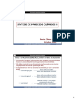 Sintesis de Procesos II - El Metodo Jerarquico - 2019-20 PDF