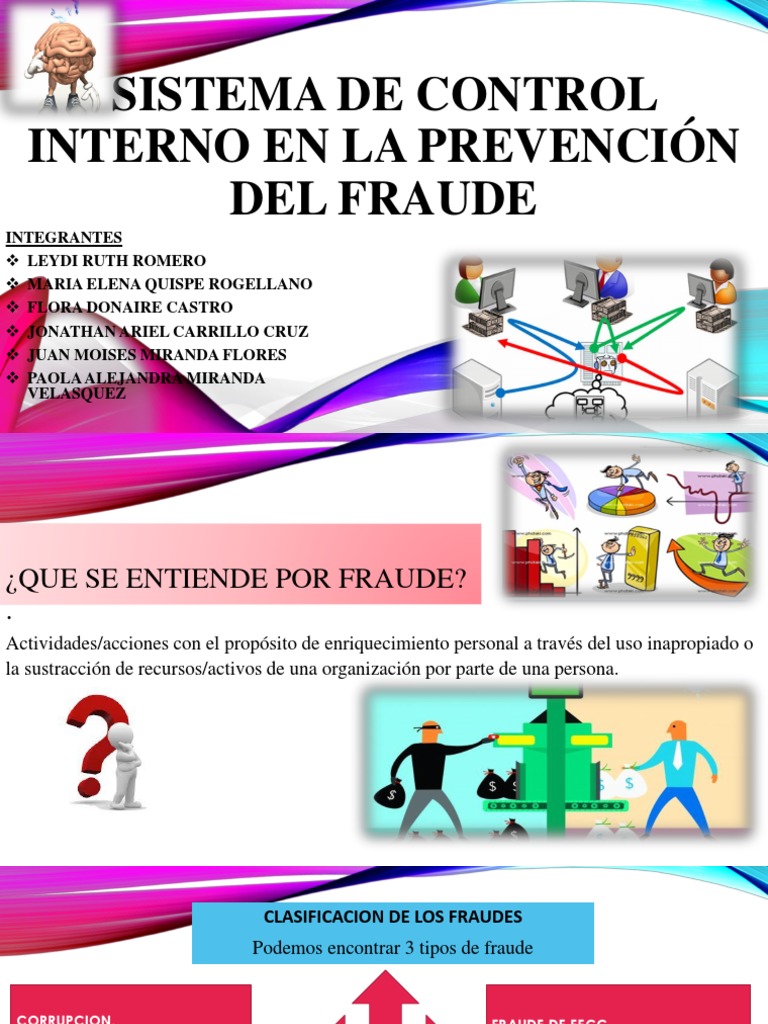 Sistema de Control Interno en La Prevención Del Fraude | PDF ...