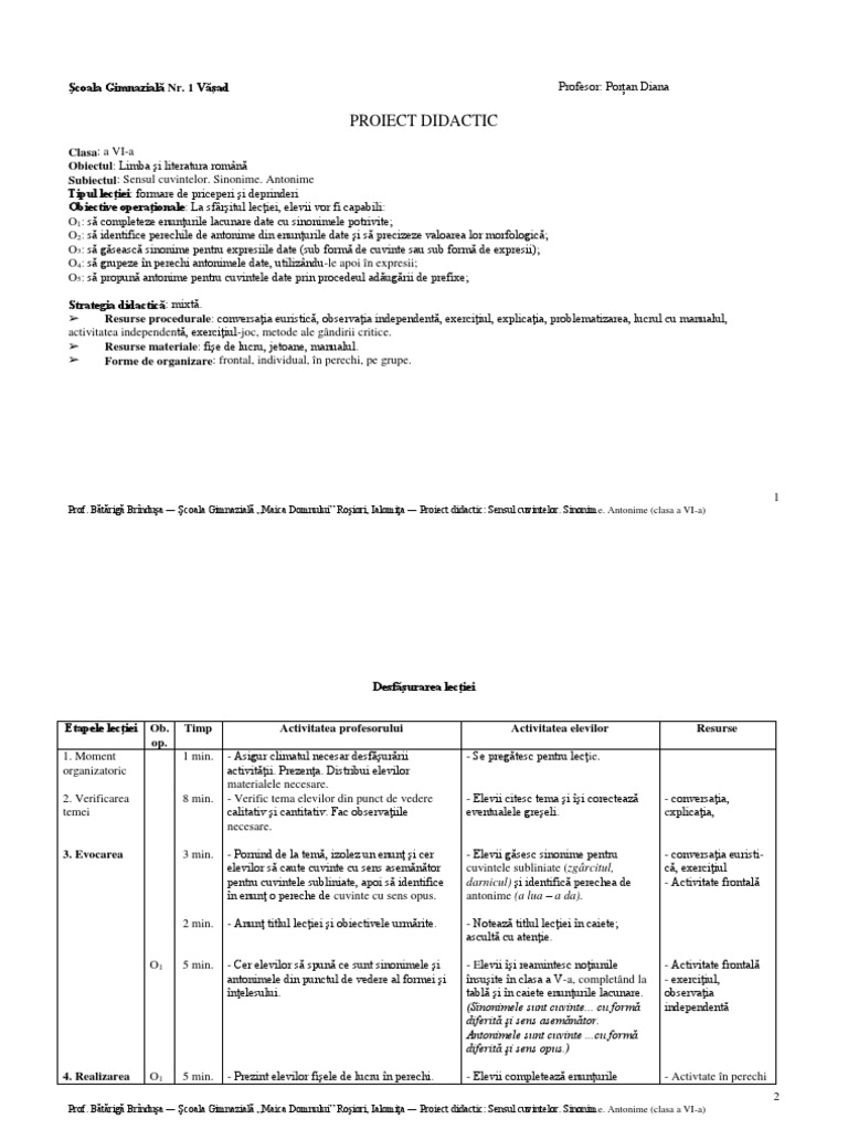 Proiect 2