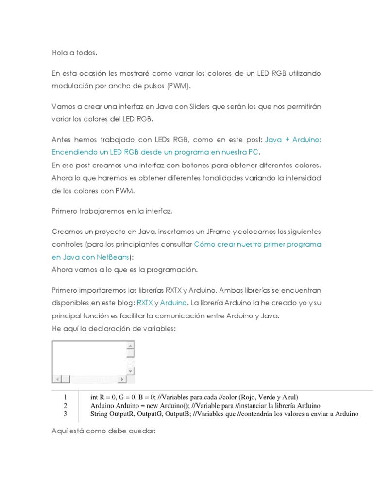 RGB | PDF | Modelo de color Rgb | Java (lenguaje de programación)