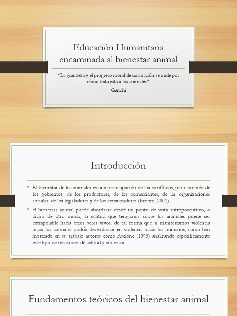 Grandeza de una nación y bienestar animal | PDF | Bienestar de los ...