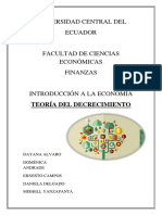 Teoria Del Decrecimiento Grupo 9