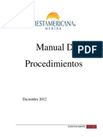 Manual de Procedimientos