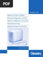 Gendex DenOptix QST Dental X-Ray System - Maintenance Manual