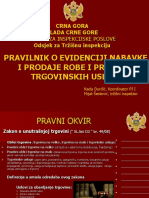 Prezentacija Evidencija Nabavke Robe I Usluga - 2003