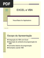 VBA - Pequeno Tutorial