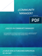 Community Manager Walter