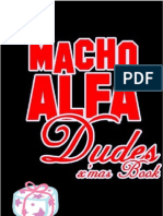 Macho Alfa Dudes Xmas Book