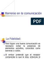 Barreras de La Comunicación Humana