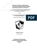 Achmad Zulfikar Thesis - Harmonization of International Convention PDF