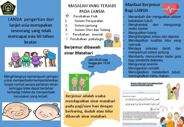 Perubahan fisik pada lansia adalah