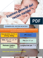 Examen General Del Recién Nacido