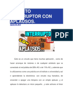 Interruptor de aplausos 