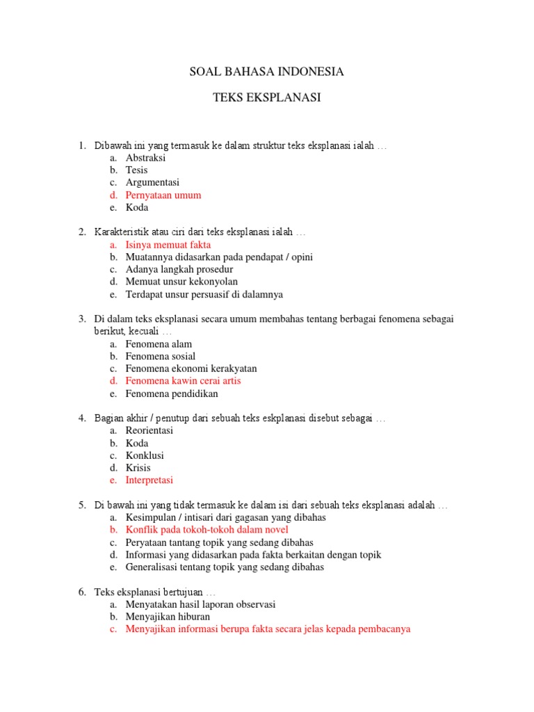 Pernyataan umum adalah bagian dari struktur teks eksplanasi. pernyataan umum berisi tentang