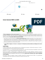 Como Calcular NDVI No QGIS - ClickGeo