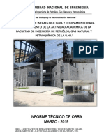 Informe Obra - Marzo Adecuacion - Fipgp - 2019