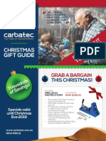 Carbatec Christmas Catalogue 2019