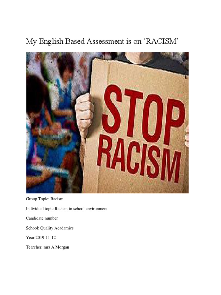 My English Sba