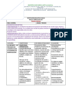 Mallas Español 3ro, 4to y 5to Primaria 2017