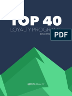 Top 40 Loyalty Programs