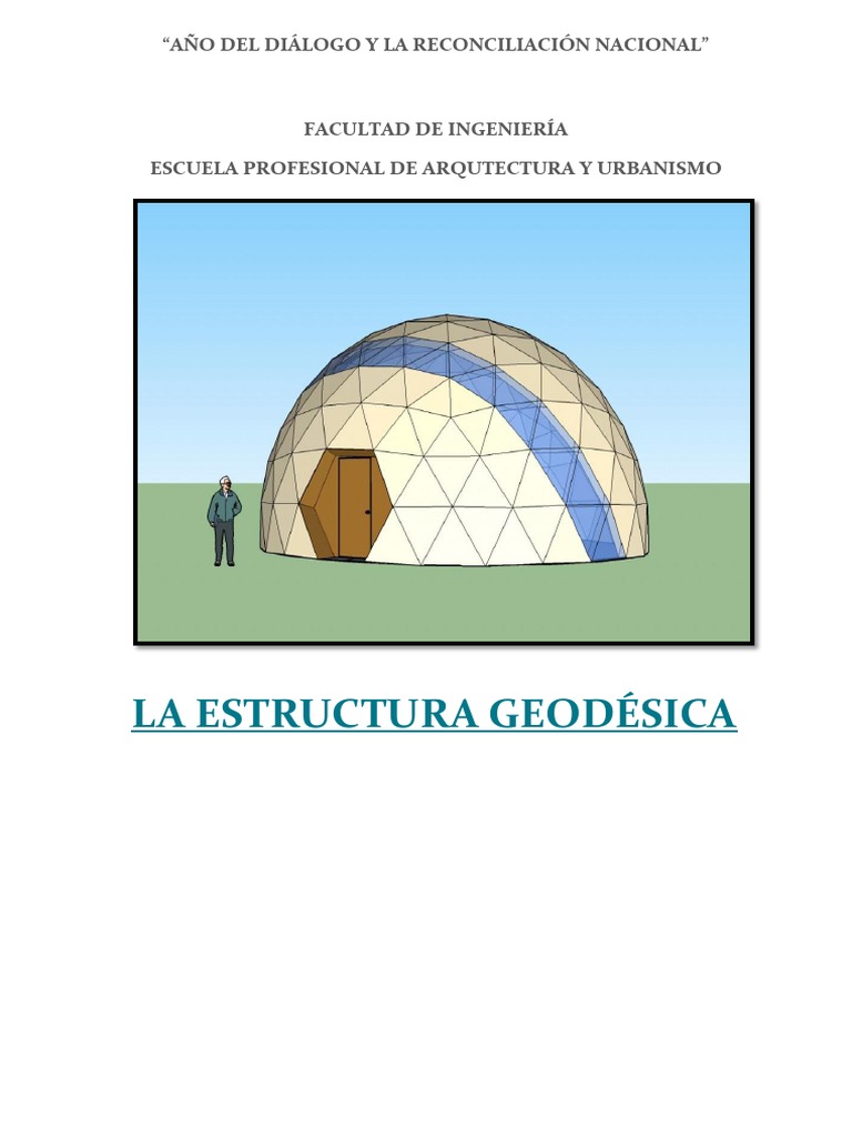Estructura Geodésica en Arquitectura | PDF | Geodesia | Hazme