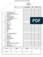 Memorandum Ceck List of Ships Documents