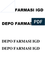 Depo Farmasi Igd