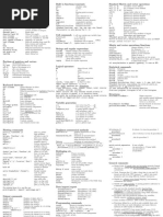 Matlab Cheatsheet