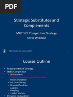 Strategic Substitutes and Complements