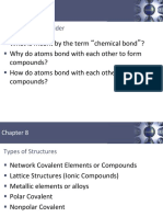 Types of Compounds, Solid Structures, IMFs