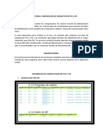 Reporte Ecodial Comparación de Conductor de Pvc y Pr