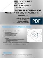 Lanmar (Landmark Routing For Manet With Group