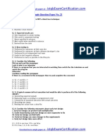 ISTQB Dumps and Mock Tests For Foundation Level Paper 21 PDF