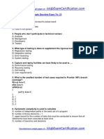 ISTQB Dumps and Mock Tests For Foundation Level Paper 14 PDF