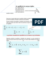 Resumen 03 Equilibrio de Cuerpo