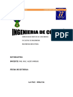 Pregunta Ingenieria de Costos