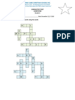 Computer 7 Summative Test III