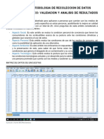 Analisis Estadistico - Validación y Por Pregunta