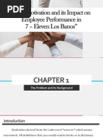 Staff Motivation and Its Impact on Employee