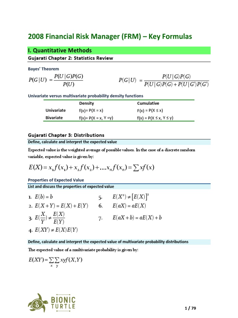 Bionic Formula Frm Greeks Finance Errors And Residuals