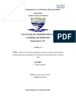 Evolución de los derechos constitucionales en Ecuador 1830-1998