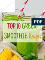 10 Green Smoothie Recipes