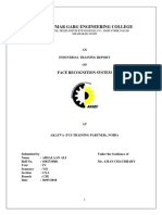 Face Recognition System Report