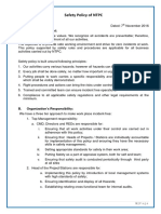 Safety Policy - Final - As Approved PDF