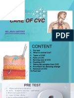 Care of CVC